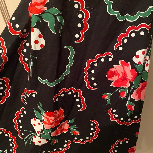 Check photos for print! Heart of Haute Elizabeth pinup swing dress SZ M - Picture 5 of 5